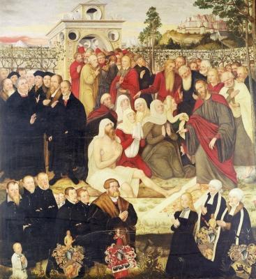 [Cranach the Younger - Reformers Group at a Miracle] 