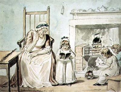 [Cruikshank - The Dame School] 