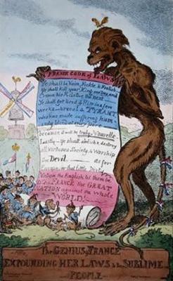 [Cruikshank - The Genius of France] 