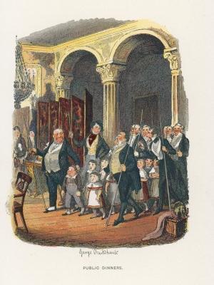 [Cruikshank - Illustration for Sketches by Boz by Charles Dickens] 