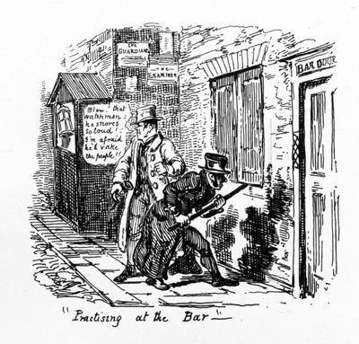[Cruikshank - Practising at the Bar] 