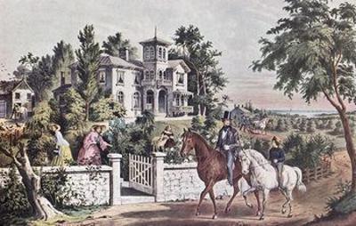 [Currier & Ives - American Country Life, May Morning] 