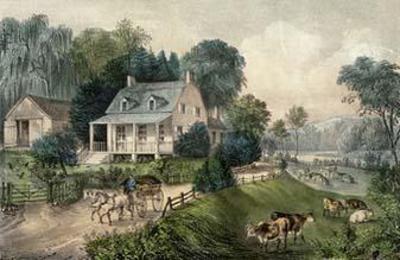 [Currier & Ives - American Homestead, Summer] 