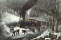 [An American Railroad Scene, Snowbound]