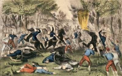 [Currier & Ives - Battle of Bull Run, Virginia, July 21st, 1861] 