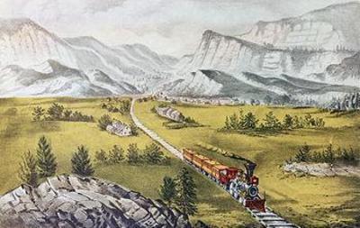 [Currier & Ives - The Great West] 