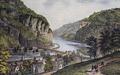 [Harper's Ferry (From the Potomac Side)]