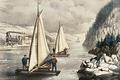 [Ice Boat Race on the Hudson]