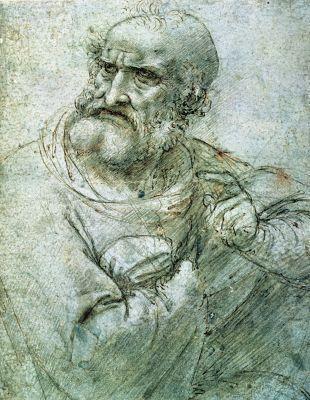 [Da Vinci - Study for an Apostle] 