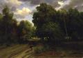 [The Crossroads of the Eagle's Nest, Fontainebleau Forest]