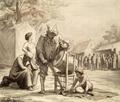 [Acrobats at the Fair]