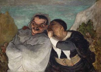 [Daumier - Crispin and Scapin] 