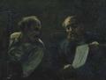 [A Discussion In The Studio]