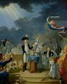 [The Oath of Lafayette at the Festival of the Federation, 14th July 1790]