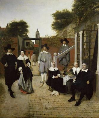 [De Hooch - A Dutch Family] 