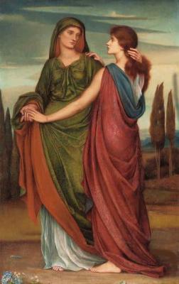 [De Morgan - Naomi and Ruth] 