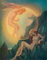 [Sleeping Earth and Wakening Moon]