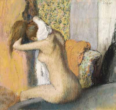 [Degas - After the Bath, Woman Drying her Neck] 