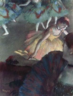 [Degas - Ballerina and Lady with a Fan] 