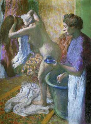 [Degas - Breakfast after the Bath] 