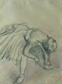 [Dancer Fixing her Slipper]