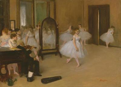[Degas - The Dancing Class, c.1871] 