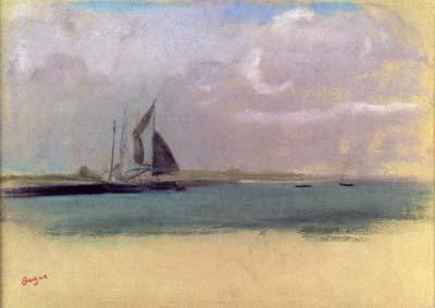 [Degas - Fishing Boats Moored] 