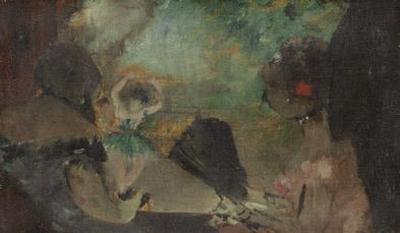 [Degas - The Loge, 1883] 