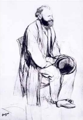 [Degas - Study for a Portrait of Manet] 