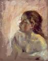 [Study of a Girl's Head]