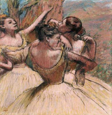 [Degas - Three Dancers] 