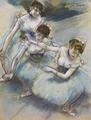 [Three Dancers in a Diagonal Line]