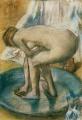 [Woman Bathing in a Shallow Tub]