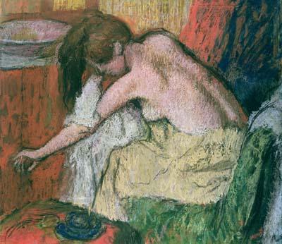 [Degas - Woman Drying Herself, 1888] 