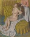 [Woman Having Her Hair Combed]