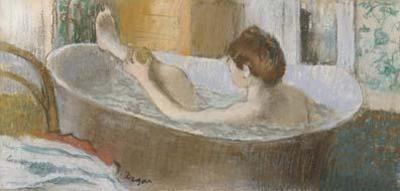 [Degas - Woman in the Bath, Washing her Leg] 