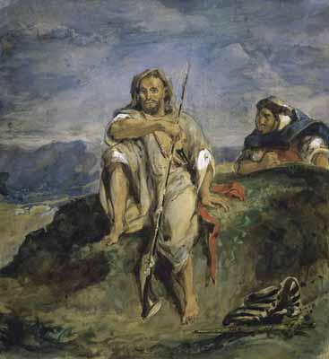[Delacroix - Arab Hunter] 