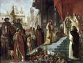 [Christopher Columbus before King Ferdinand and Isabella]
