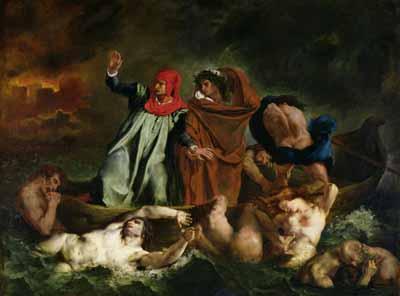 [Delacroix - Dante and Virgil in the Underworld] 