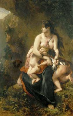 [Delacroix - Medea Killing the Children from her Marriage to Jason] 