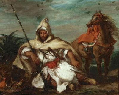 [Delacroix - Moroccan Soldier] 