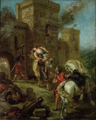 [Delacroix - Rebecca Kidnapped by the Templar] 