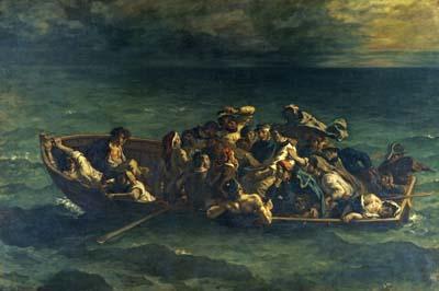 [Delacroix - The Shipwreck of Don Juan] 