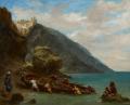[View of Tangier from the Seashore]