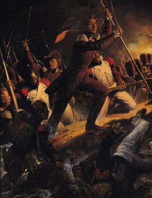 [Delaroche - Charles-Amedee-Albert de Savoie, Leading the Assault] 