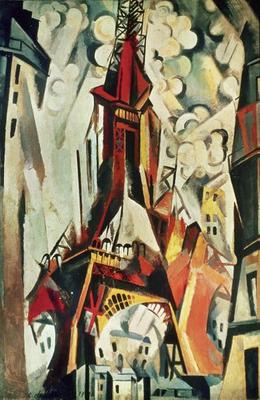 [Delaunay - Eiffel Tower, 1910] 