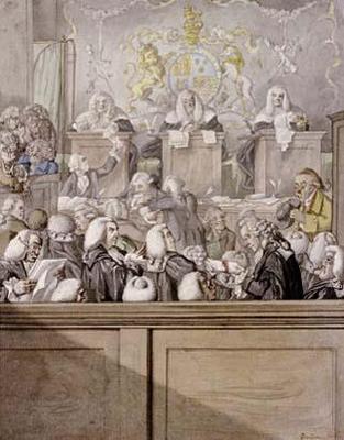 [Dighton - Term Time or the Lawyers All Alive in Westminster Hall] 