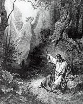 [Dore - Christ at Mount of Olives] 