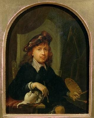 [Dou - Self Portrait, 1665] 
