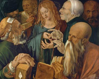 [Durer - Christ Among the Doctors] 
